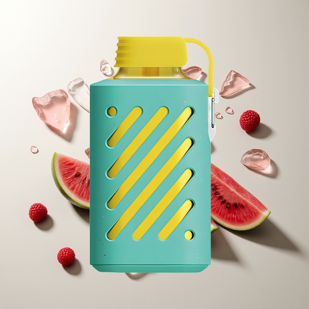 VOZOL GEAR 10000 Himbeere Wassermelone 20ml E-Liquid 50mg/ml Nikotin VAMT Mesh Coil