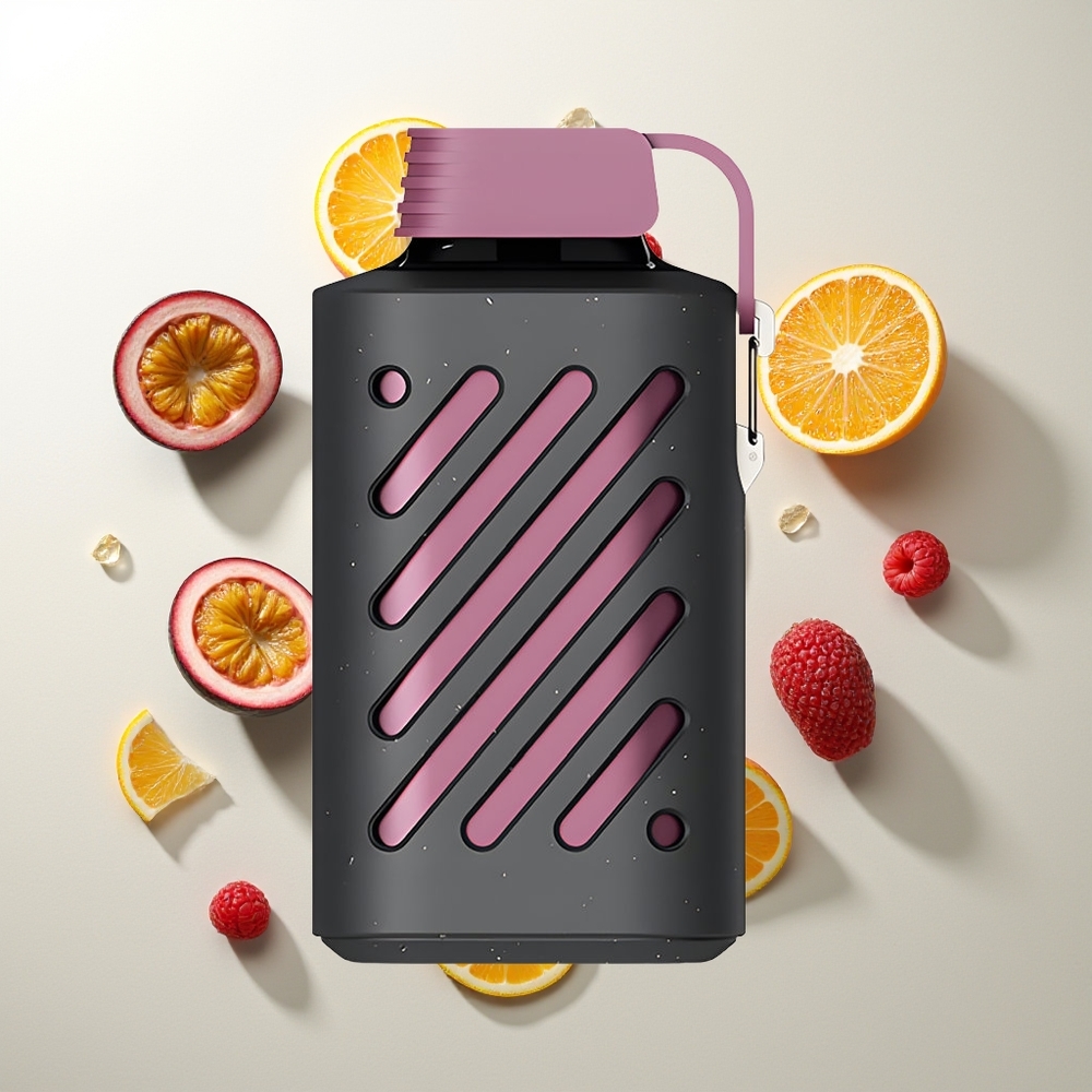 VOZOL GEAR 10000 Passionsfrucht Himbeere Mandarine 20ml E-Liquid 500mAh VAMT Mesh Coil PCR 65%