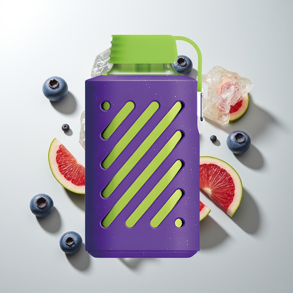 VOZOL GEAR 10000 Puffs Heidelbeer-Eis mit 20 ml E-Liquid und Mesh Coil
