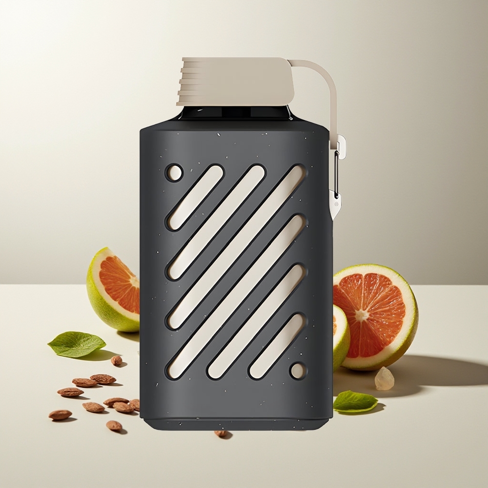 VOZOL GEAR 10000 Puffs Sahne Tabak VAMT Maschenspule 20ml E-Liquid 65% PCR Material
