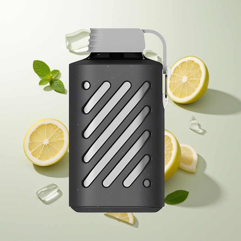 VOZOL GEAR 10000 Zitronenminze 20000 Züge 20 ml E-Liquid VAMT Mesh Coil PCR Materialien