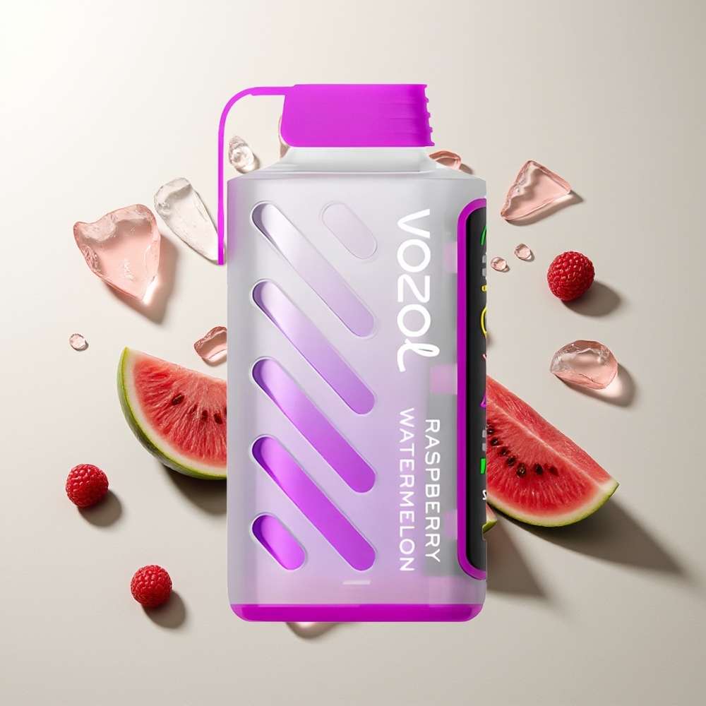 VOZOL Gear Power 20000 Züge Himbeere Wassermelone Dual Mesh Coil 20mL 5%