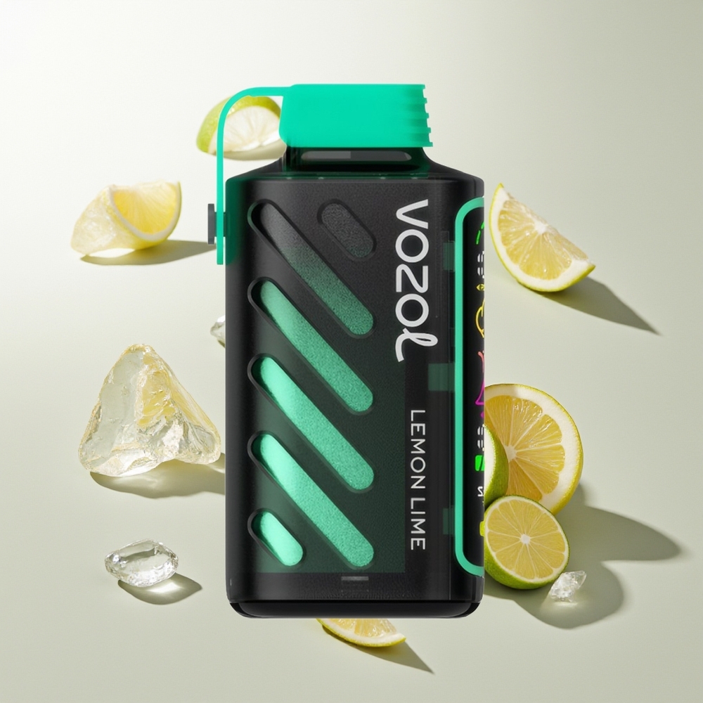 VOZOL Gear Power 20000 Züge Limette-Zitrone Dual Mesh Coil 20mL 5%