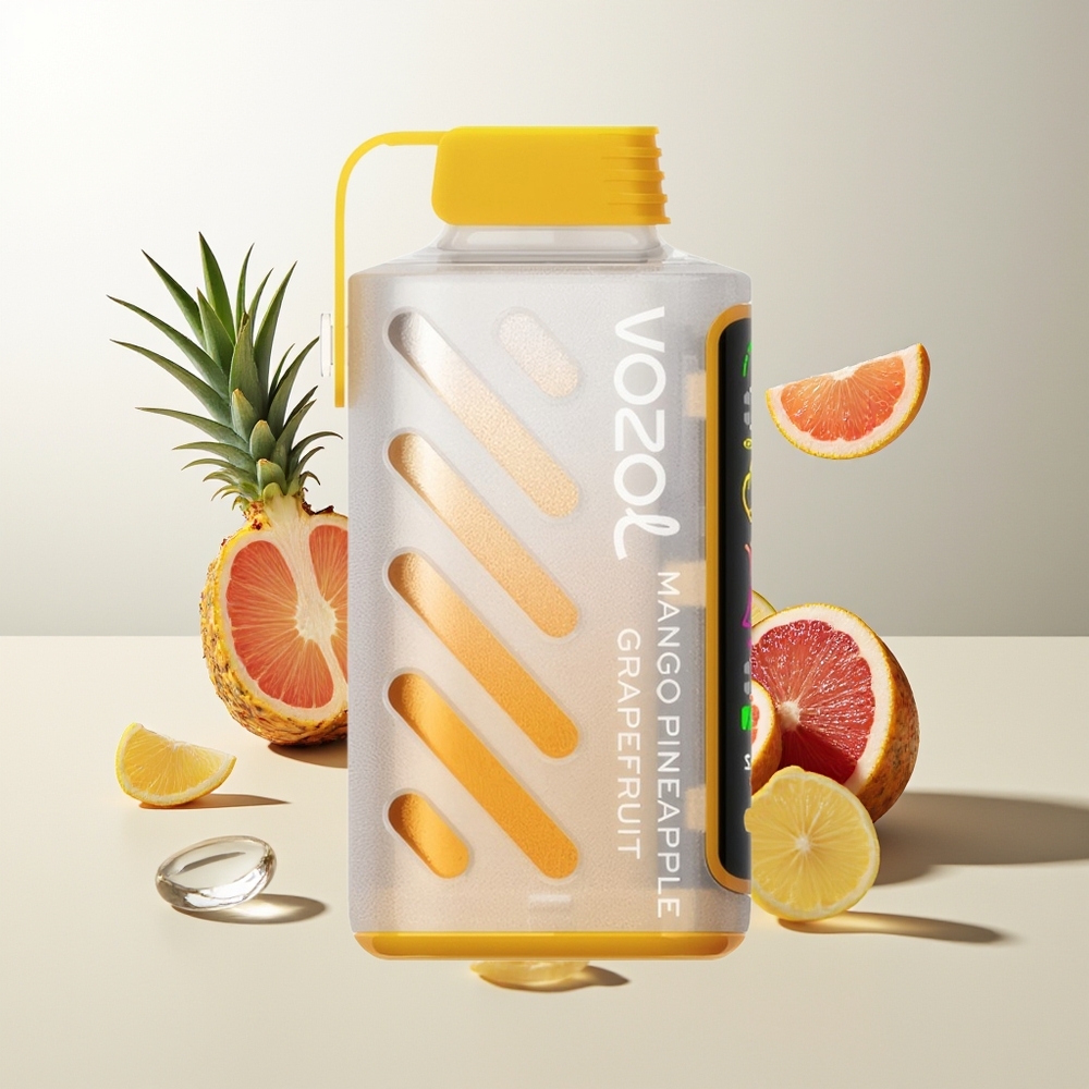VOZOL Gear Power 20000 Züge Mango Ananas Grapefruit Dual Mesh Coil 20mL 5%