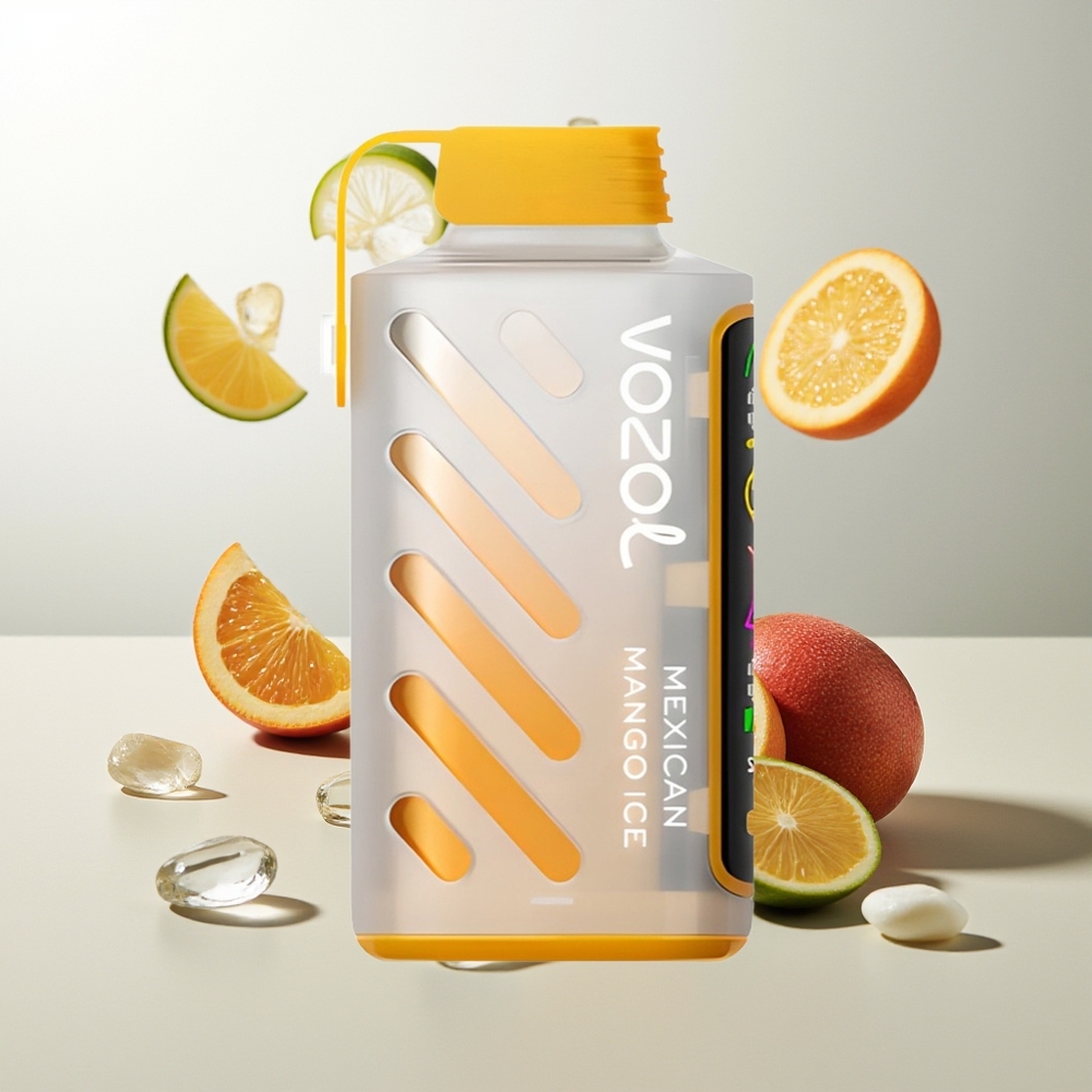 VOZOL Gear Power 20000 Züge Mexikanisches Mango Eis Dual Mesh Coil 20mL 5%