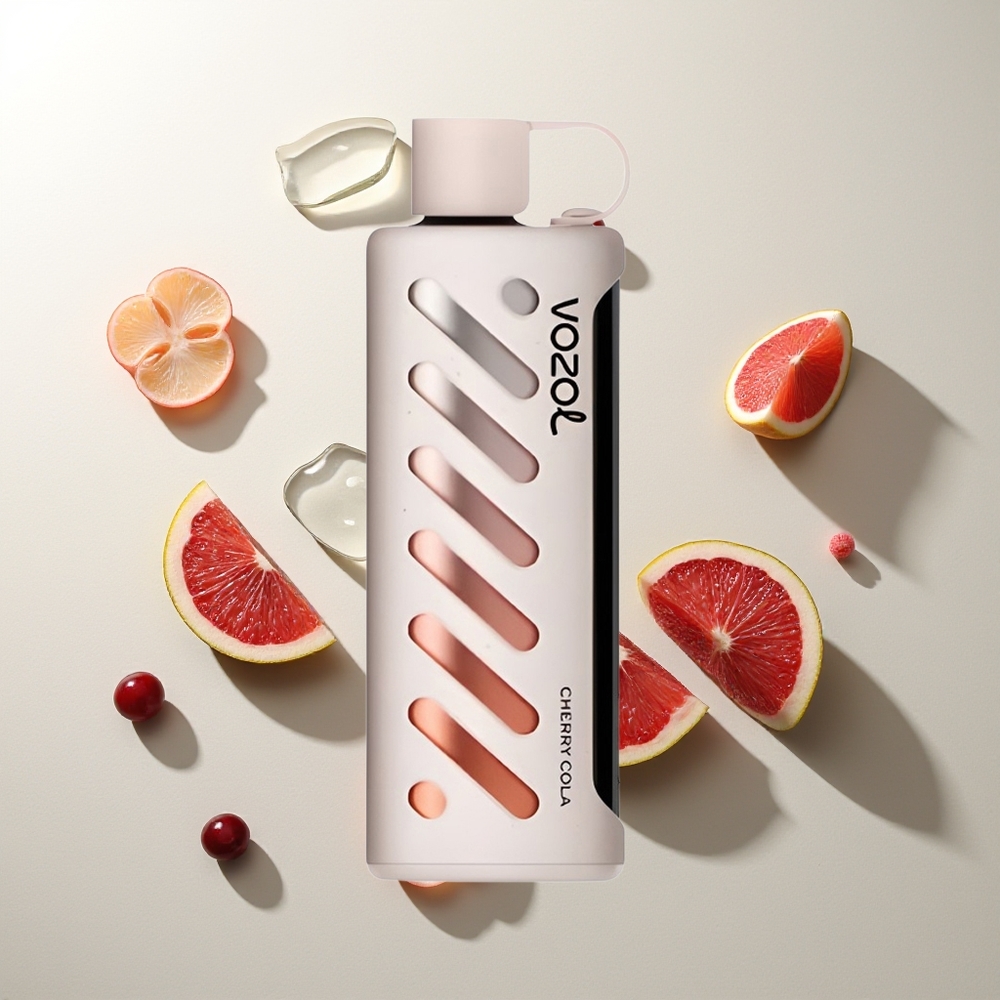 VOZOL Gear Shisha 25000 Züge Kirsch-Cola Dual Mesh Dual Modes S.i.L.C Tech 1000mAh 5mg/ml
