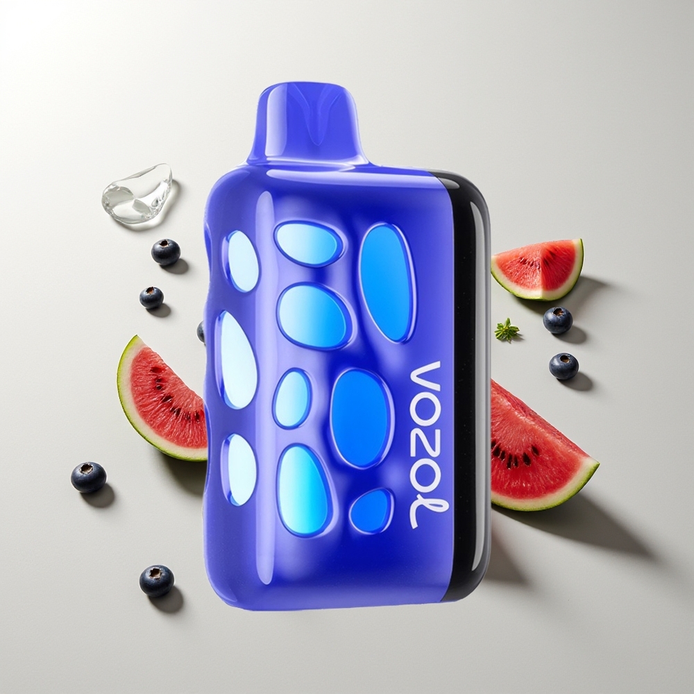VOZOL RAVE 40000 Blauberge-Wassermelone Beat-Synced Party Mode Eclipse Vaping Animation 1000mAh