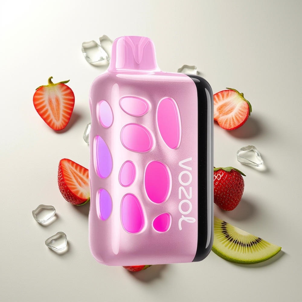 VOZOL RAVE 40000 Disposable 270° Leuchtendes Design Party-Modus Erdbeer-Kiwi Vape
