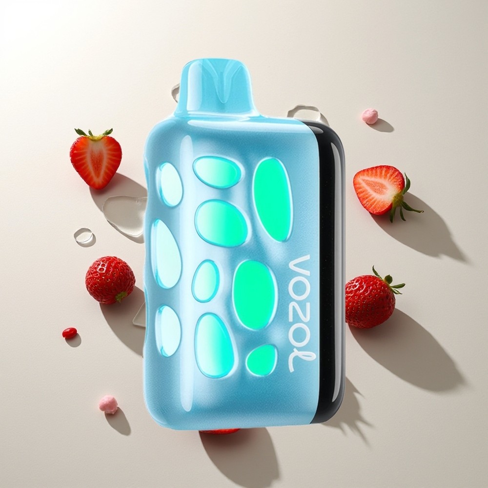 VOZOL RAVE 40000 Kirsch-Erdbeer 270° Vibrant Glow Beat-Synced Party 80% in 20 Min 1000mAh