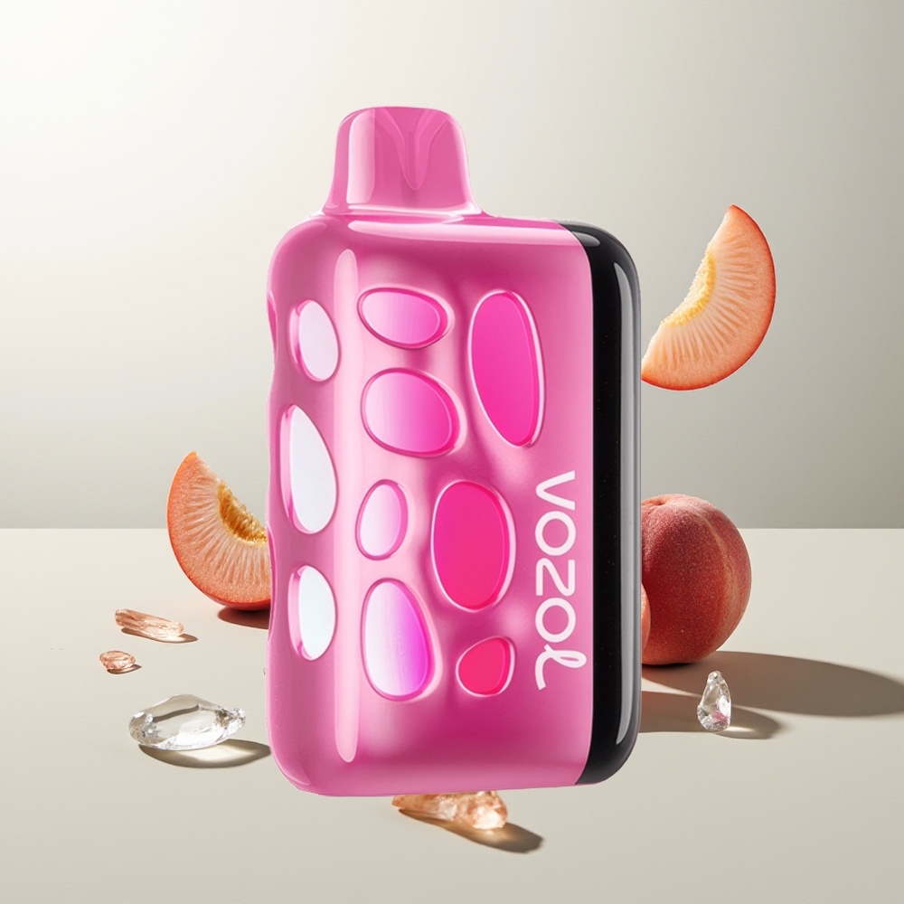 VOZOL RAVE 40000 Pfirsich Eis 270° Vibrant Glow 20/50mg/ml 1000mAh