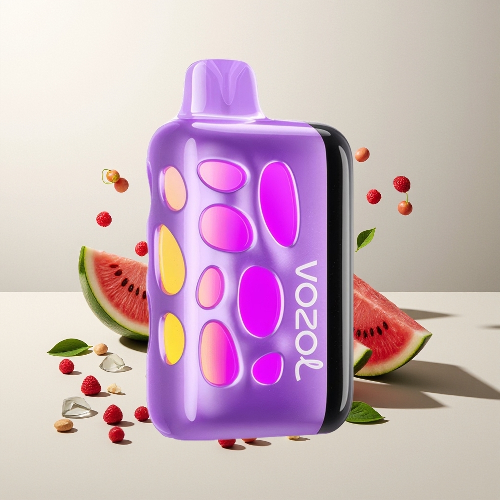 VOZOL RAVE 40000 Wassermelone-Sauer-Rancher 270° Leuchtend Beat-Sync Party 80% Ladung in 20 Min 1000mAh