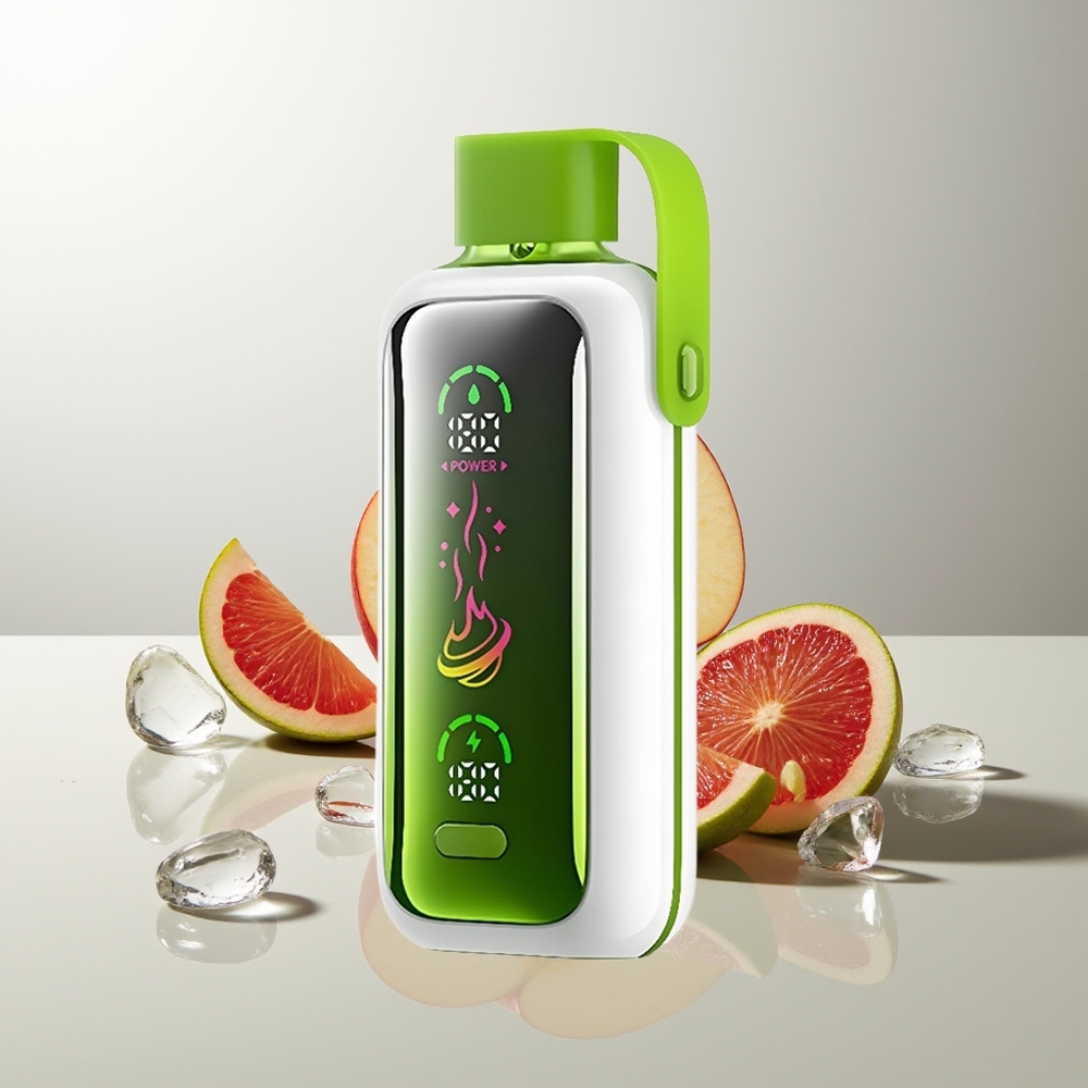 VOZOL Star 20000 Züge Doppelapfel Eis HD Spiegelbildschirm Dual Mesh 650mAh 0mg/20mg/50mg