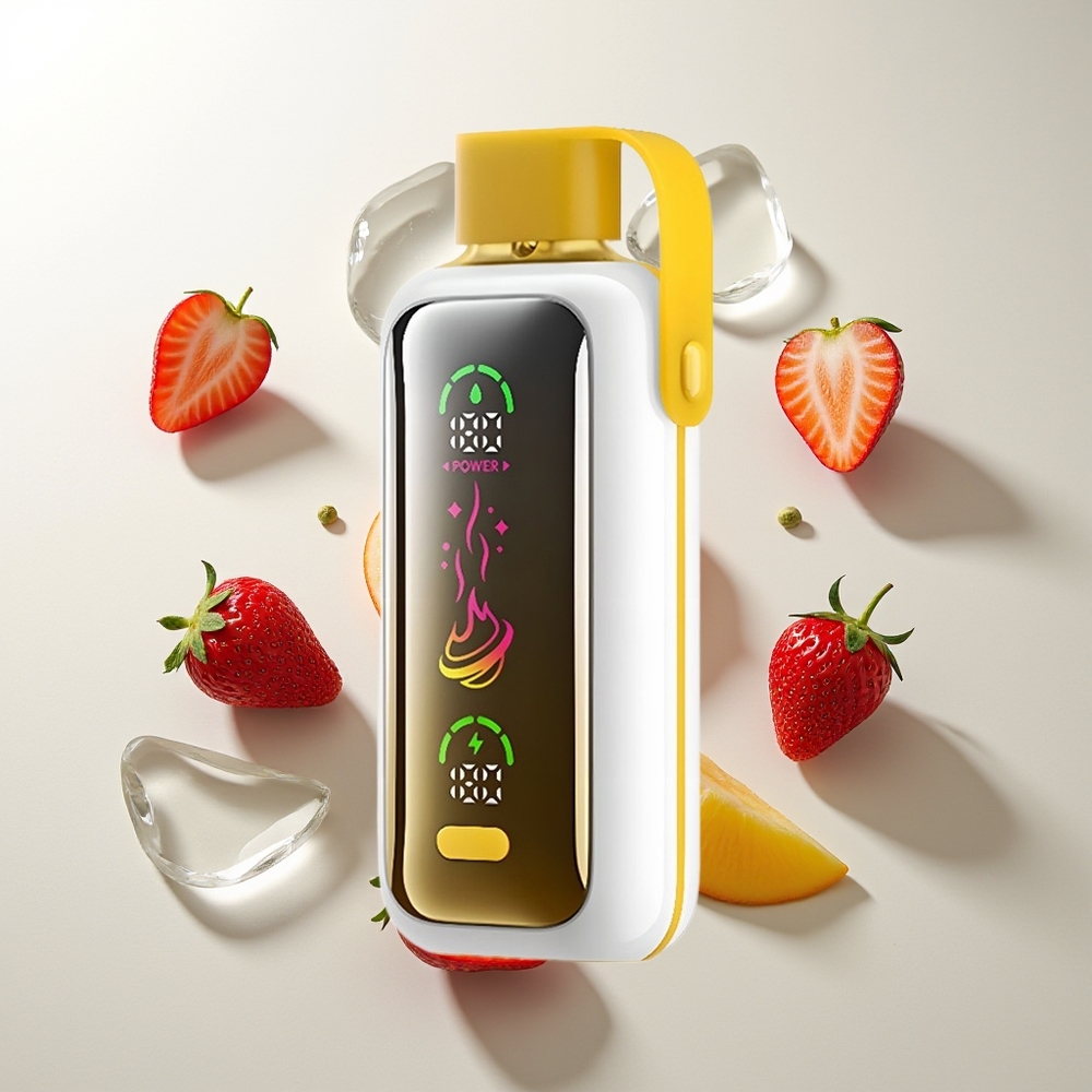 VOZOL Star 20000 Züge Erdbeer-Mango Dual Mesh HD Spiegelbildschirm 650mAh