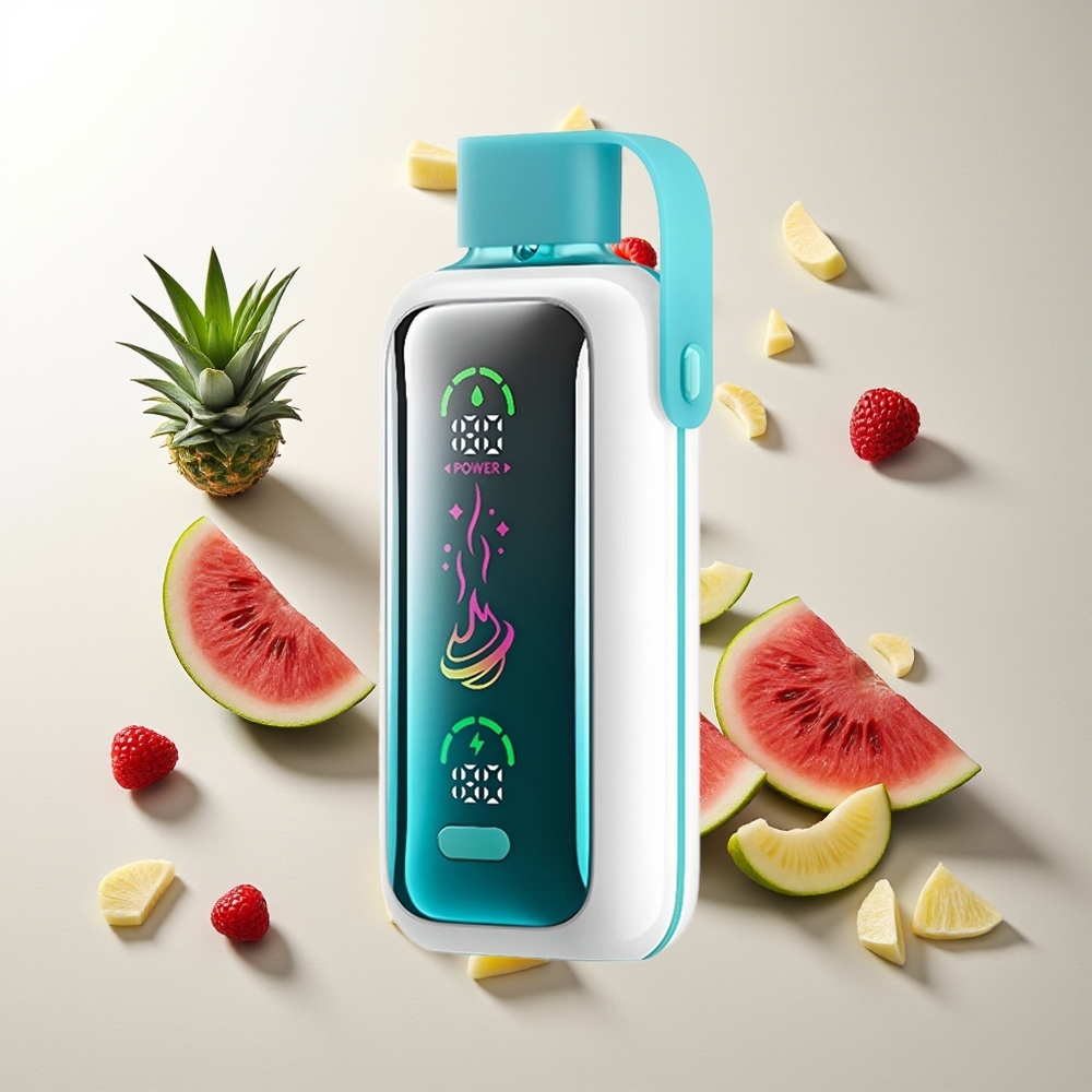VOZOL Star 20000 Züge Himbeere Apfel Wassermelone Ananas Dual Mesh HD Spiegelbildschirm 650mAh