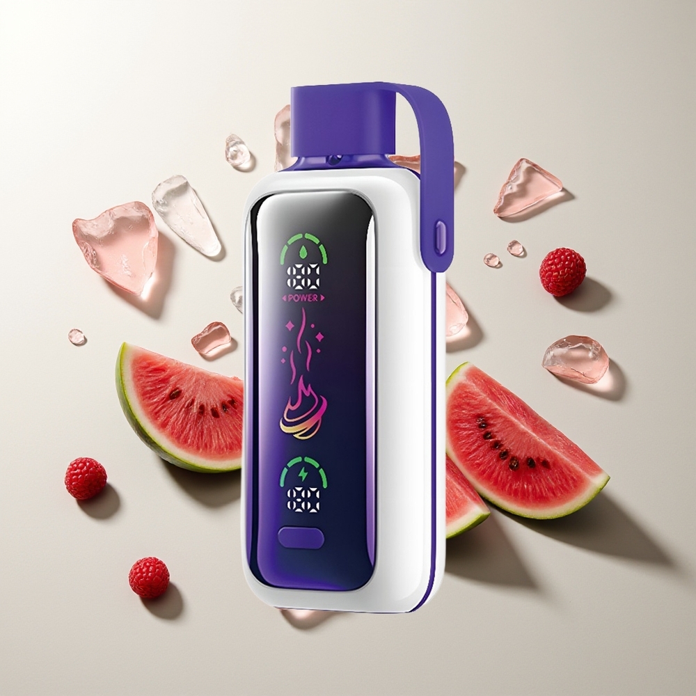 VOZOL Star 20000 Züge Himbeere Wassermelone HD Spiegelbildschirm Dual Mesh 650mAh