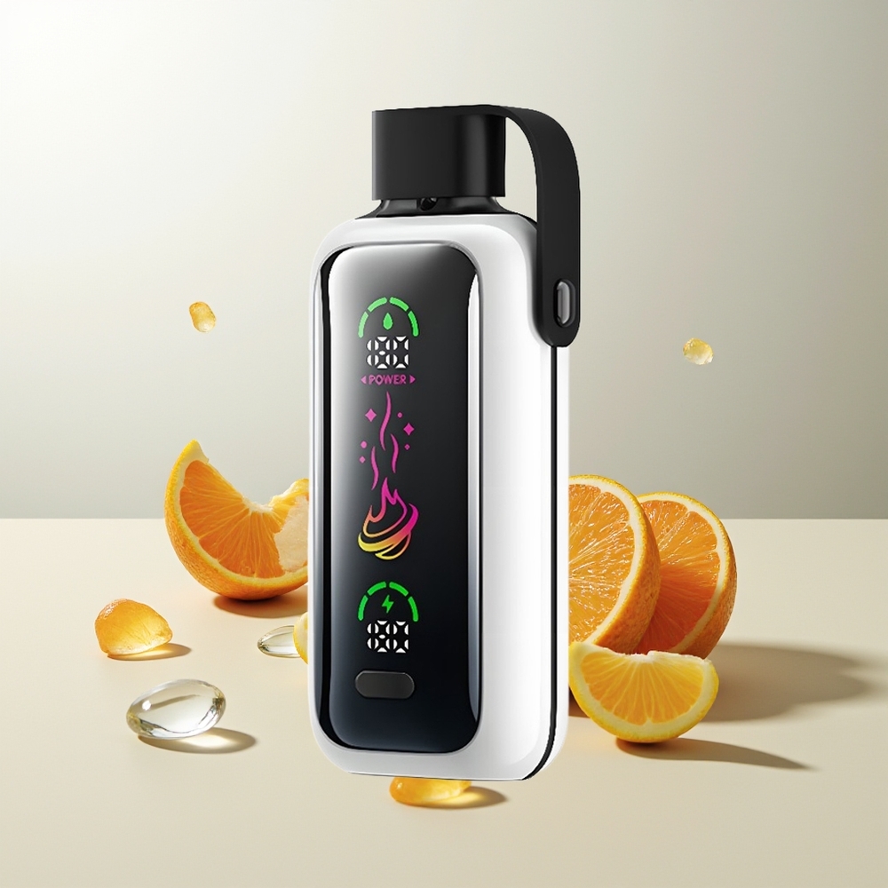 VOZOL Star 20000 Züge Orange Ananas Litschi Dual Mesh 650mAh HD Spiegelbildschirm
