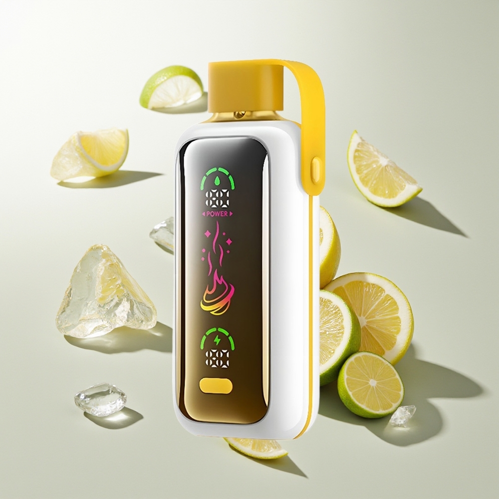 VOZOL Star 20000 Züge Zitrone Limette Dual Mesh HD Spiegelbildschirm