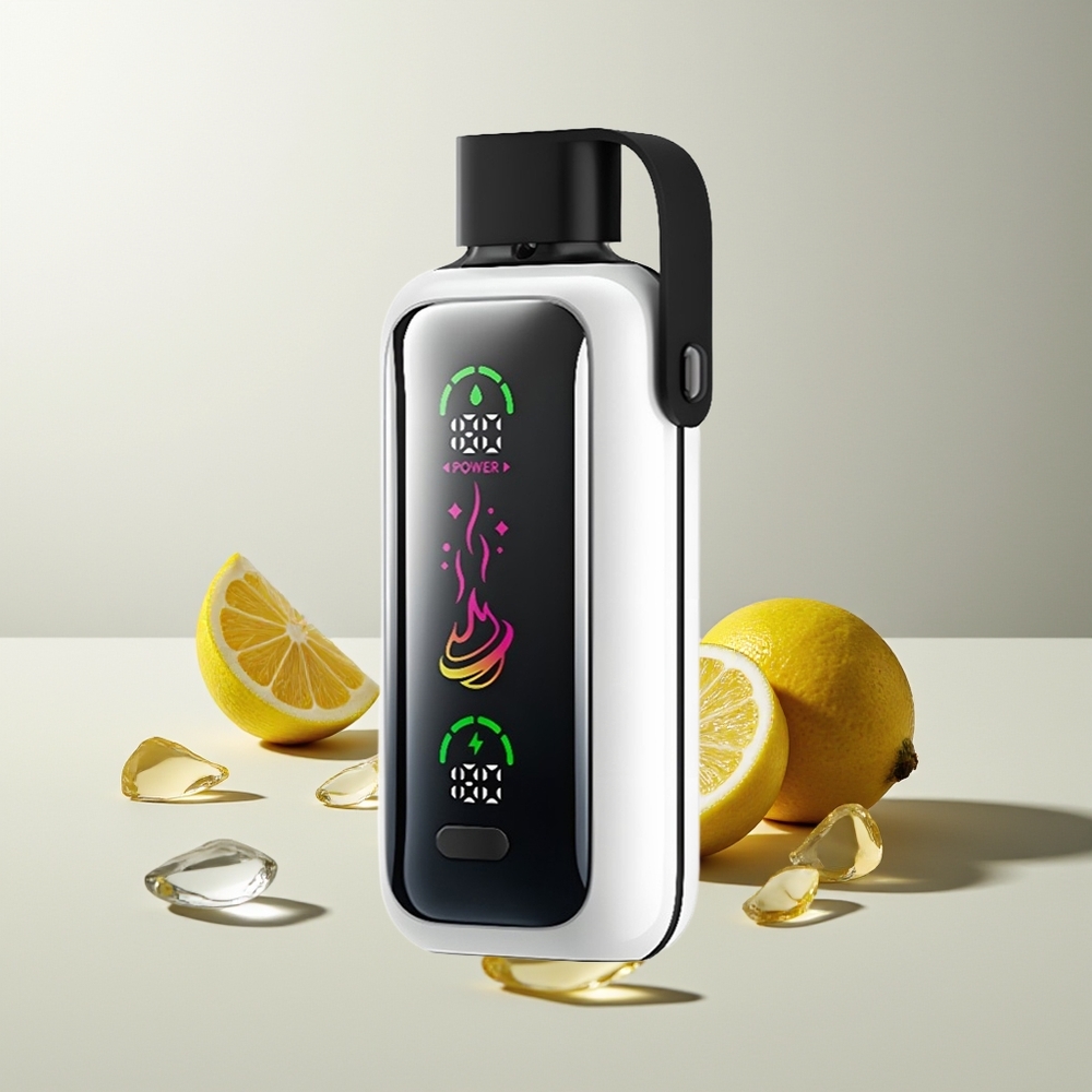 VOZOL Star 20000 Züge Zitronen-Duft Dual-Mesh HD-Spiegelbildschirm 650mAh
