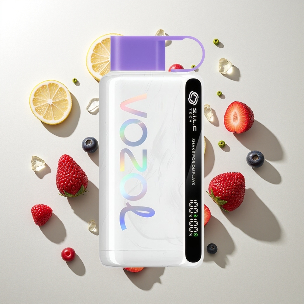VOZOL STAR 9000/12000 Puffs Beerenmix mit 650mAh Akku, S.i.L.C TECH und Mundstückschutz