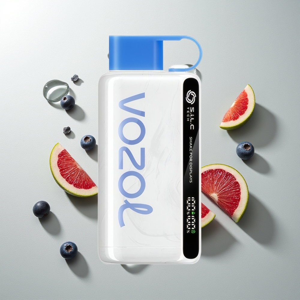 VOZOL STAR 9000/12000 Puffs Blaubeer-Sturm S.i.L.C TECH Schnellladung 650mAh