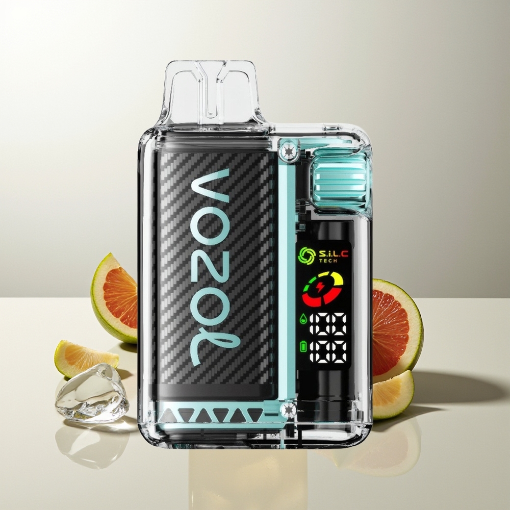VOZOL Vista 20000 Züge Saurer Apfel Eis OLED Dual Mesh 650mAh MCU 6-Stufen