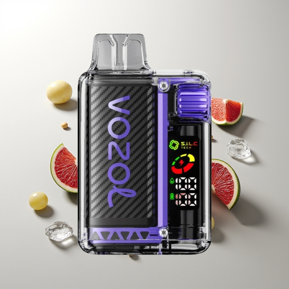 VOZOL Vista 20000 Züge Trauben-Eis wiederverwendbar OLED Dual Mesh MCU 650mAh 6-Stufen