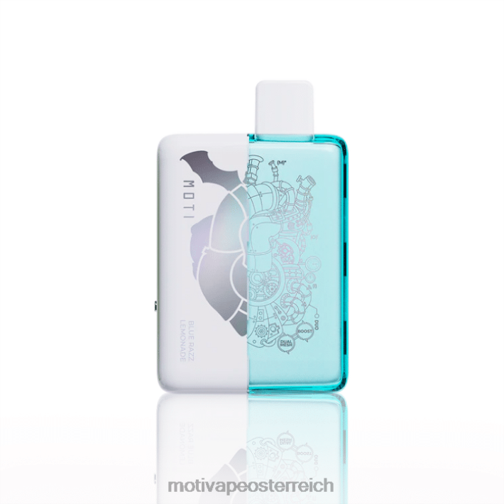 MOTI Duo 9000 Einweg-Vapes (5 %, 9000 Züge) Blue Razz Limonade TN2TZ64 MOTI Piin Kaufen