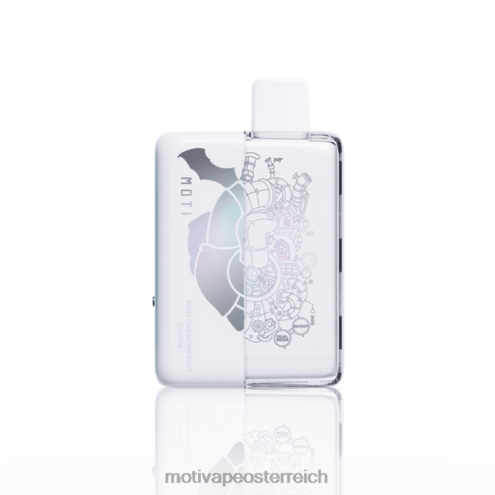 MOTI Duo 9000 Einweg-Vapes (5 %, 9000 Züge) Kiwi, Passionsfrucht, Guave TN2TZ73 MOTI Kaufen Österreich