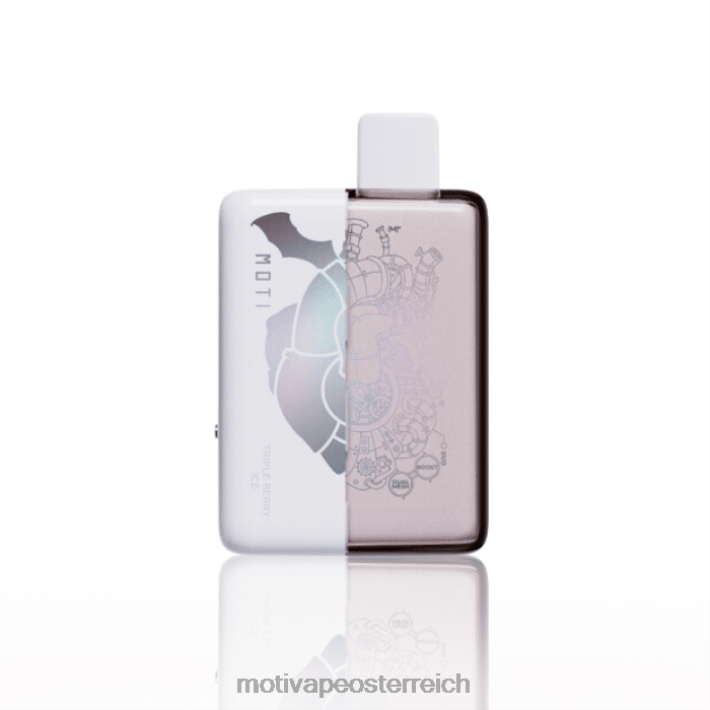 MOTI Duo 9000 Einweg-Vapes (5 %, 9000 Züge) dreifaches Beereneis TN2TZ71 MOTI Vape Österreich