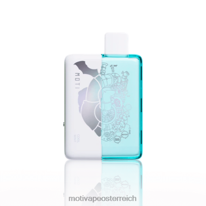 MOTI Duo 9000 Einweg-Vapes (5 %, 9000 Züge) frische Minze TN2TZ63 MOTI Kaufen Österreich