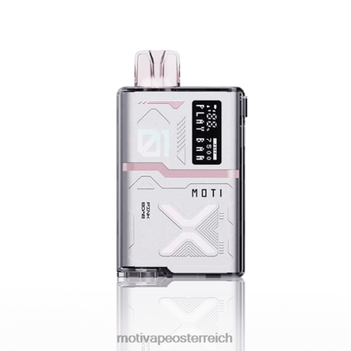 MOTI Play Bar 7500 Einweg-Vaporizer (5 %, 7500 Züge) rosa Bombe TN2TZ58 MOTI Vape Pop Österreich