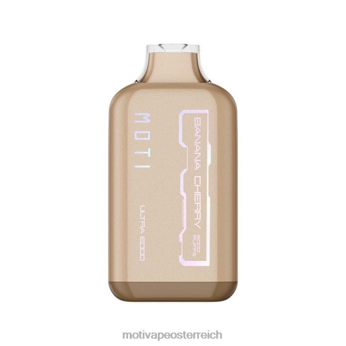 MOTI Ultra Einweg-Vaporizer (5 %, 6000 Züge) Bananenkirsche TN2TZ26 MOTI Vape Kaufen