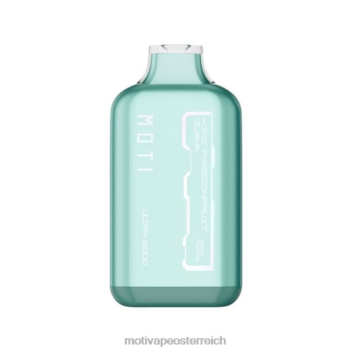 MOTI Ultra Einweg-Vaporizer (5 %, 6000 Züge) Kiwi, Passionsfrucht, Guave TN2TZ34 MOTI Piin Kaufen