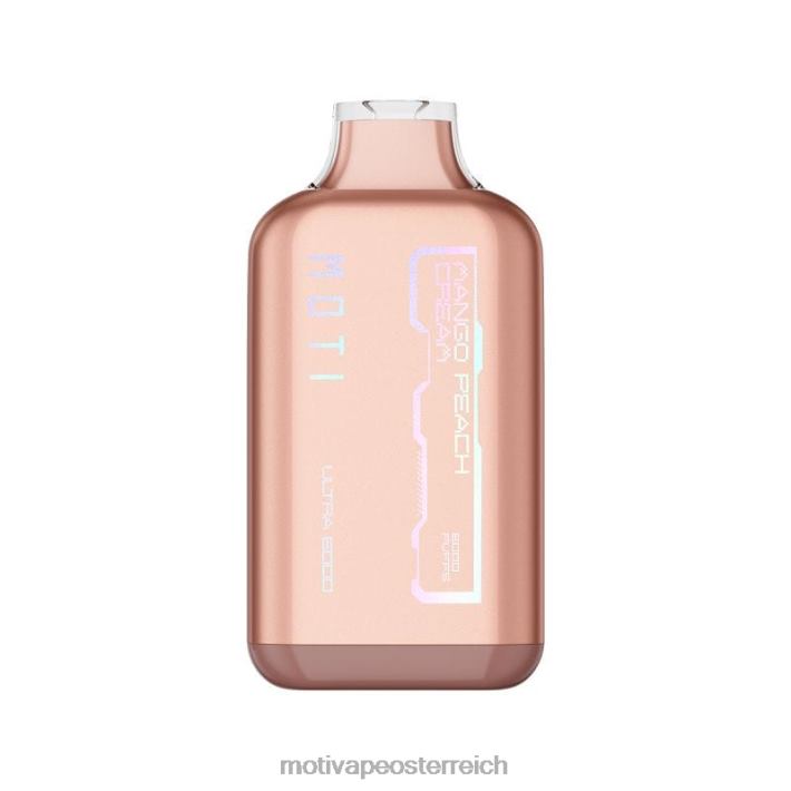 MOTI Ultra Einweg-Vaporizer (5 %, 6000 Züge) Mango-Pfirsich-Creme TN2TZ35 MOTI Play Kaufen