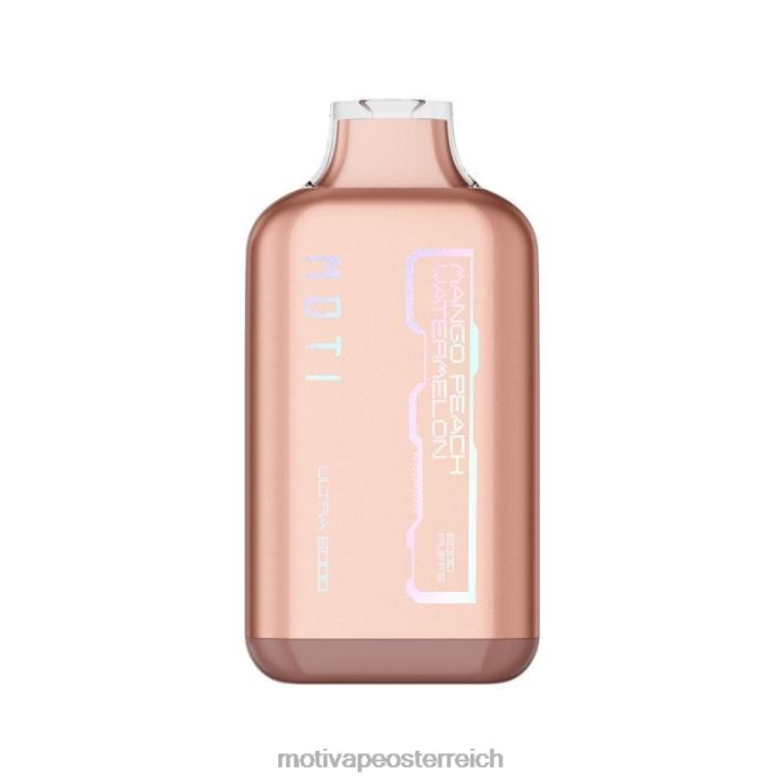 MOTI Ultra Einweg-Vaporizer (5 %, 6000 Züge) Mango-Pfirsich-Wassermelone TN2TZ36 MOTI Vape Kaufen
