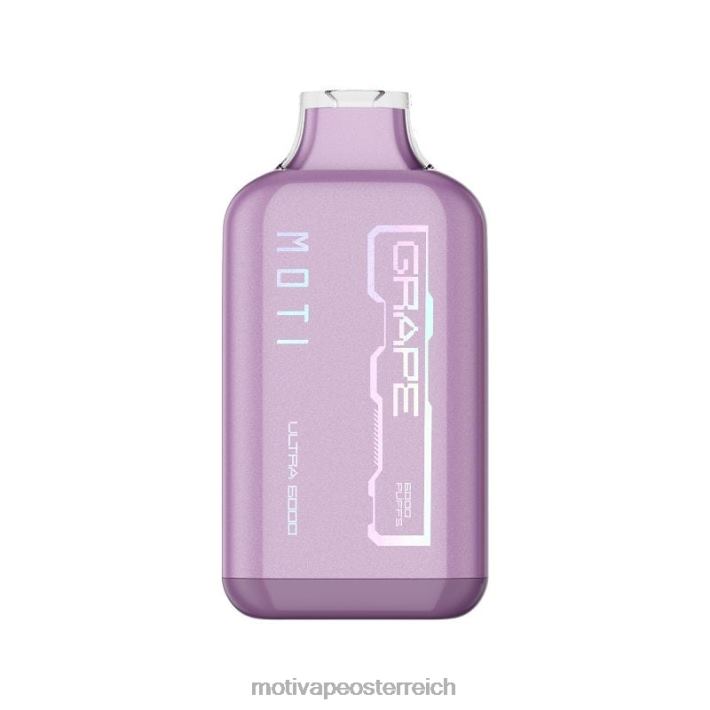 MOTI Ultra Einweg-Vaporizer (5 %, 6000 Züge) Traube TN2TZ30 MOTI Vape Review