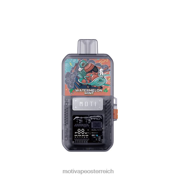 MOTI Go Pro Einweg-Pod+Gerät Wassermelonenminze TN2TZ78 MOTI Vape Pop Österreich