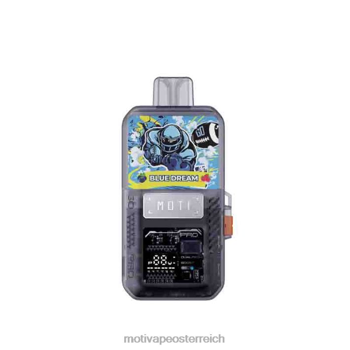 MOTI Go Pro Einweg-Pod+Gerät blauer Traum TN2TZ82 MOTI Vape Wien