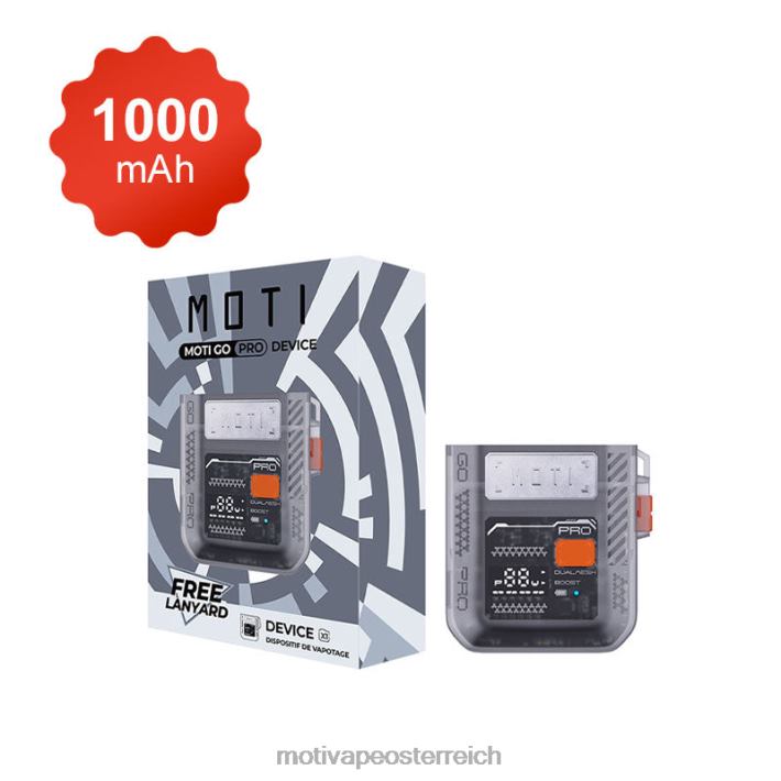 MOTI Go Pro Geräteset 1000 mAh – Einweg-Pod-System 1 Stk TN2TZ119 MOTI Vape Disposable