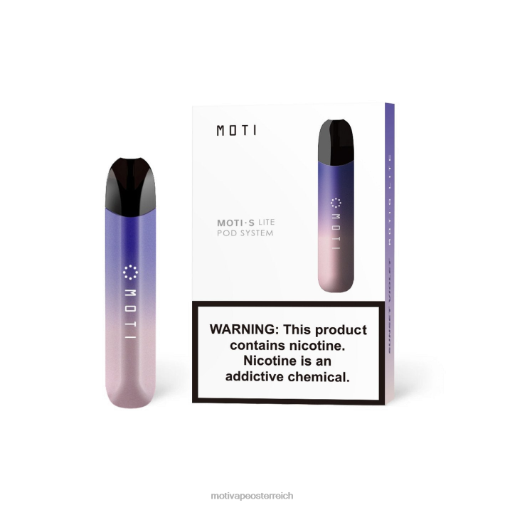 MOTI S Lite Premium-Gerät Sonnenuntergang violett TN2TZ112 MOTI Vape Wien