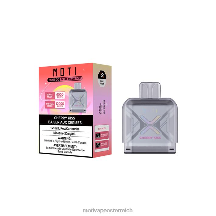 MOTI Go Pro Einwegkapsel Kirschkuss TN2TZ96 MOTI Vape Kaufen