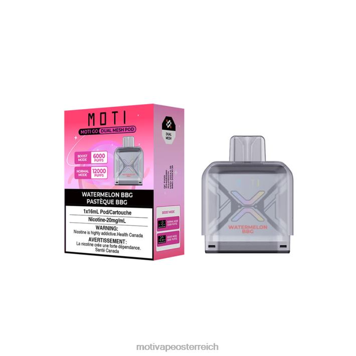 MOTI Go Pro Einwegkapsel rosa Zitrone TN2TZ87 MOTI Vape Pod Österreich