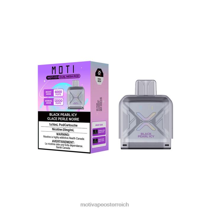 MOTI Go Pro Einwegkapsel schwarzes Perlmutt TN2TZ97 MOTI Vape Pod Österreich