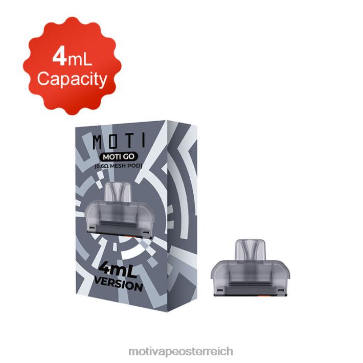 MOTI Go Pro nachfüllbare Kapseln (2er Pack) TN2TZ120 MOTI Vape Review