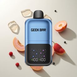 GEEK BAR 2GO 50000 Züge Pfirsich & Beeren Dual Tank 20mL Rechargebar Interaktiver Bildschirm 3-Stufen-Einstellung